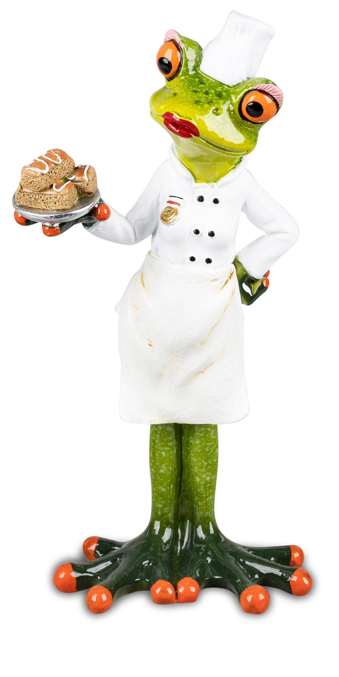Frosch Bäckerin  Hellgrün