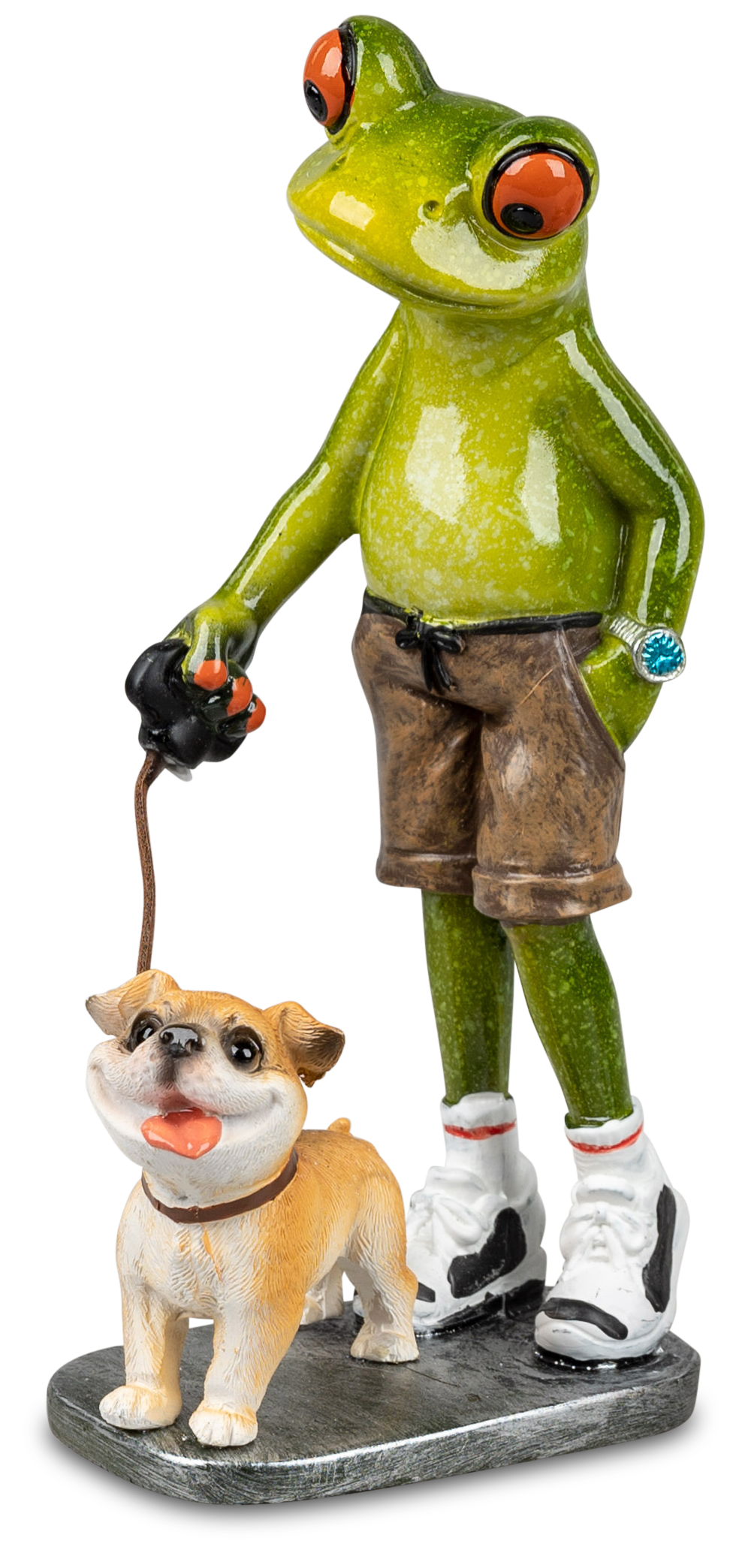 Frosch mit Hund